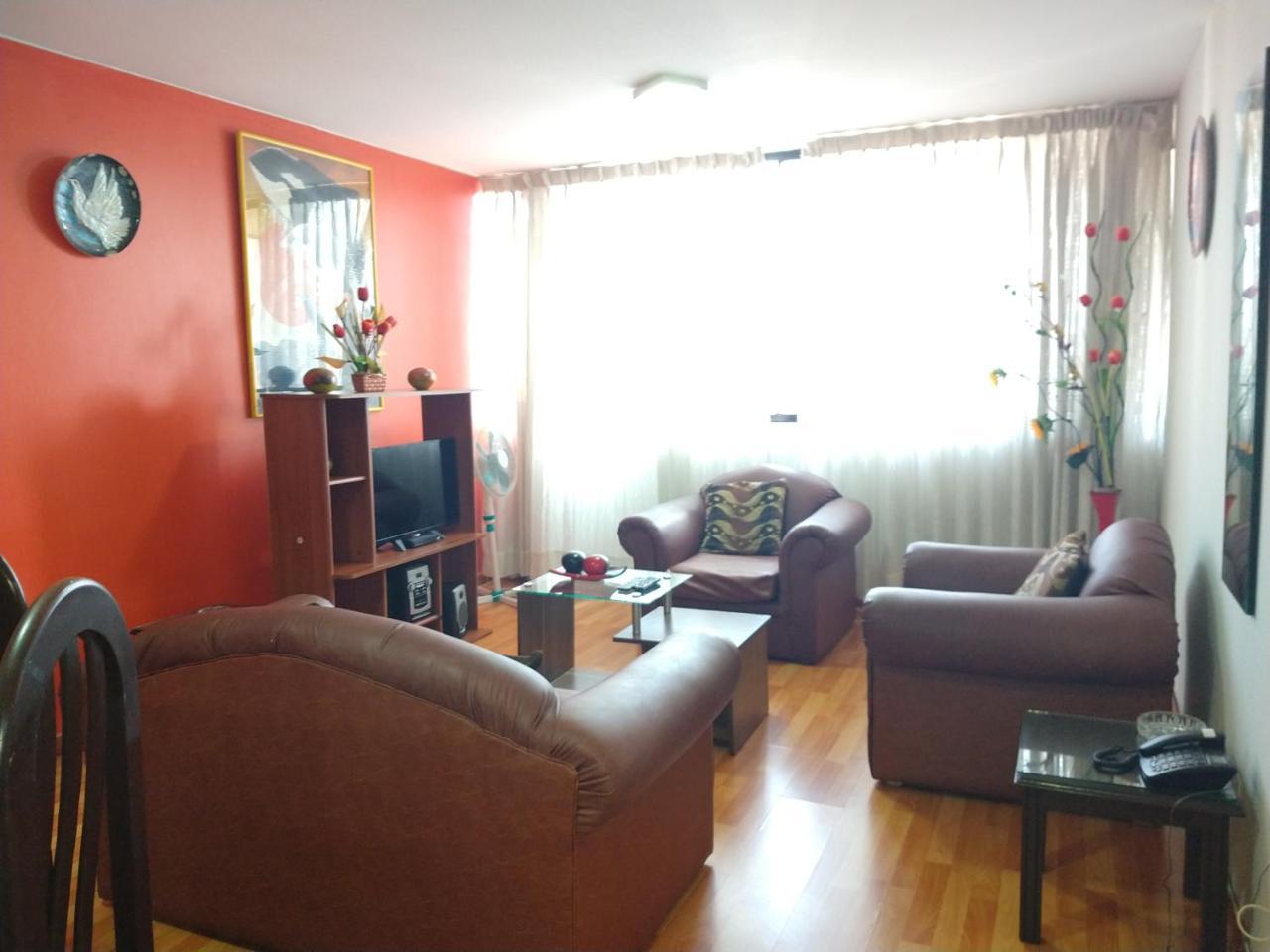 Departamento Temporal Pardo Apartment ลิมา ภายนอก รูปภาพ